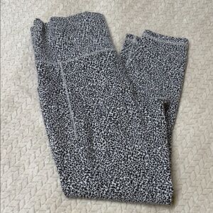 Athleta Monochrome Textured Leggings